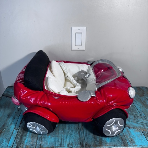 Build A Bear Workshop Convertible Car BABW Red Plush - Picture 2 of 11